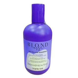 Gội tím khử ánh vàng cho ra tóc Bạch Kim Inebrya No-Yellow Shampoo 300ml [ Fanola ]