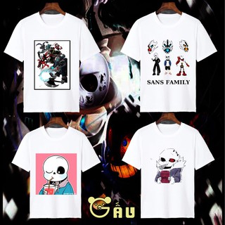 ⚡️freeship⚡️áo thun in hình gangster sans undertale cực ngầu nhiều mẫu hot - áo thun game