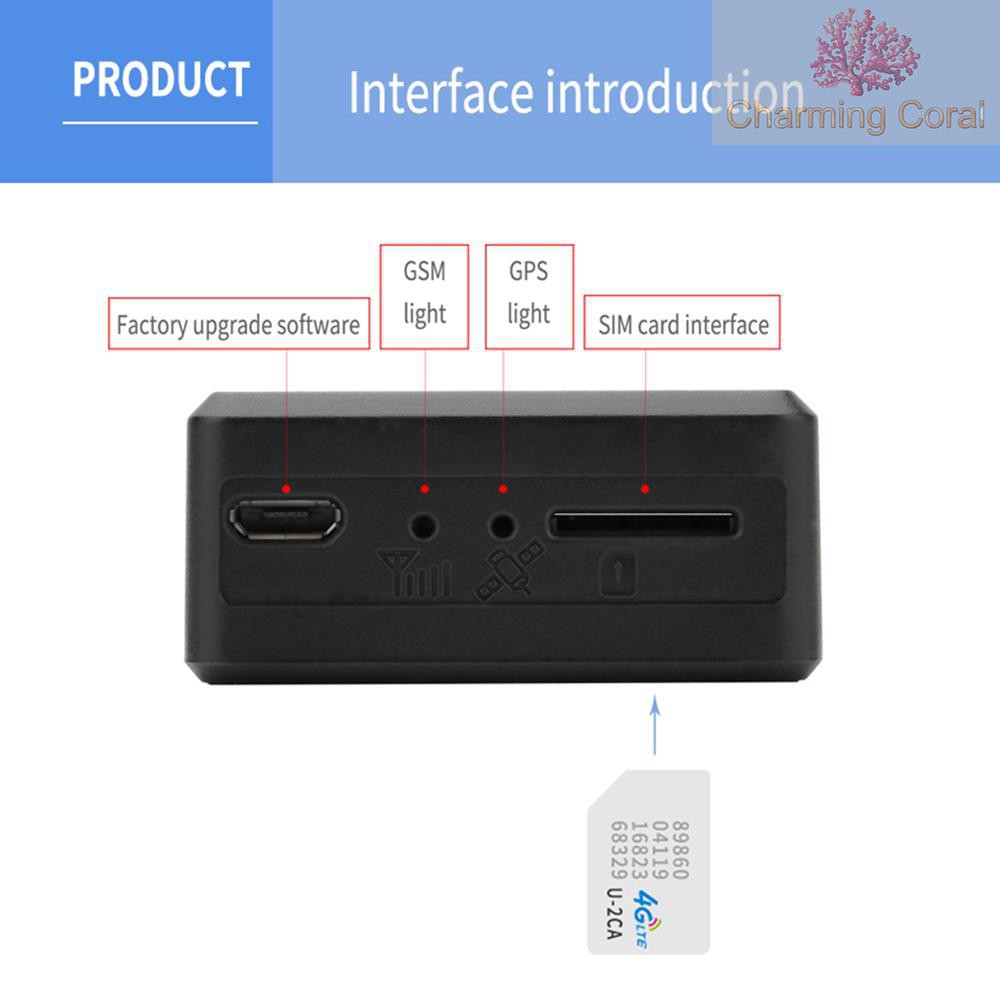 Thiết bị định vị xe ô tô mini OBD II thời gian thực GSM GPRS