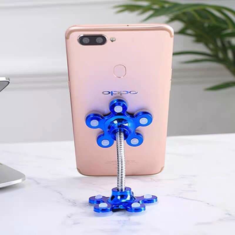Giá đỡ điện thoại mua 3 tặng 1 loại bông mai ,chân và mặt hút chặt,xoay 360 độ