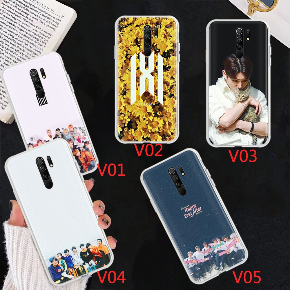 Ốp Điện Thoại Dẻo Trong Suốt In Hình Nhóm Nhạc Monsta X Kpop Cho Motorola Moto G6 G4 G5 G5s Play Plus Va75