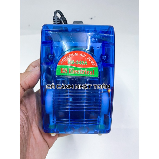 MÁY TẠO OXY 2 VÒI BỂ CÁ CẢNH RS ELECTRICAL RS348A