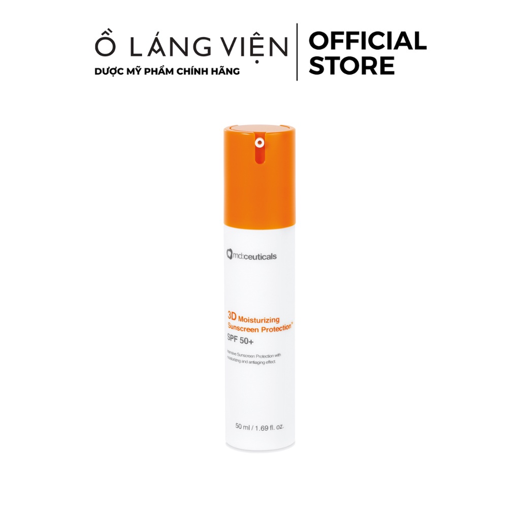 Kem chống nắng nâng tone Md:CEUTICALS 3D Moisturizing Sunscreen Protection SPF50+