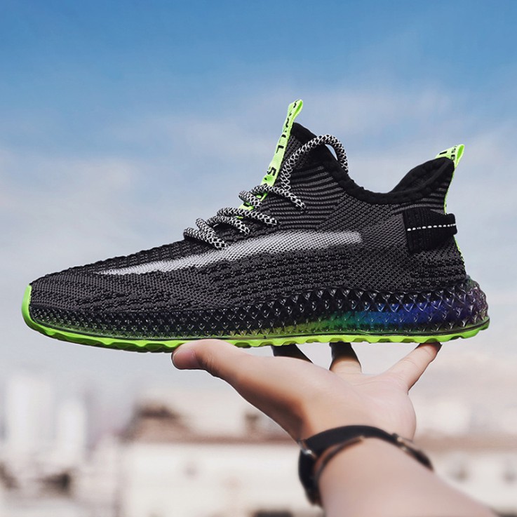Giày thể thao sneaker nam đế 7 màu D86, phong cách trẻ trung năng động, đế cao su non đi cực êm | BigBuy360 - bigbuy360.vn