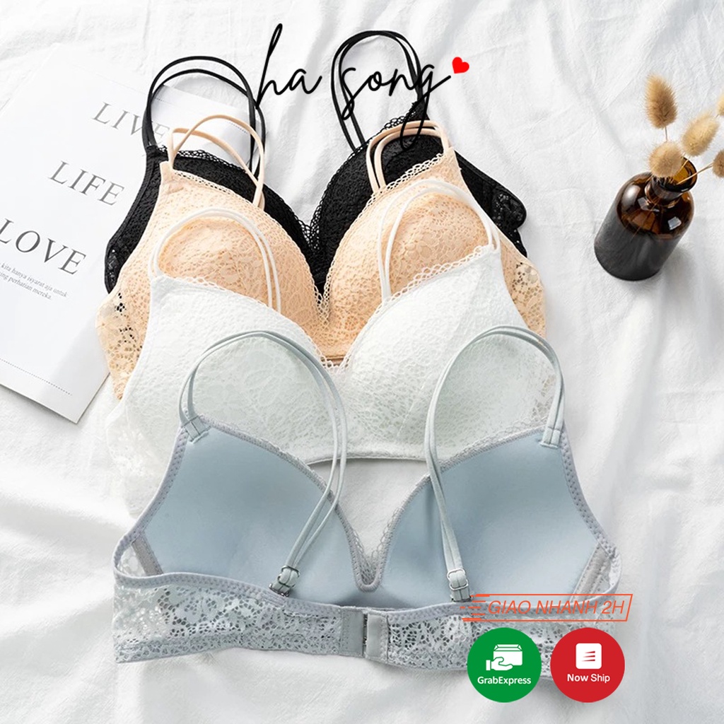 Áo ngực không gọng đệm mỏng form ôm gợi cảm nhẹ thoáng 95 - Ha Song Shop