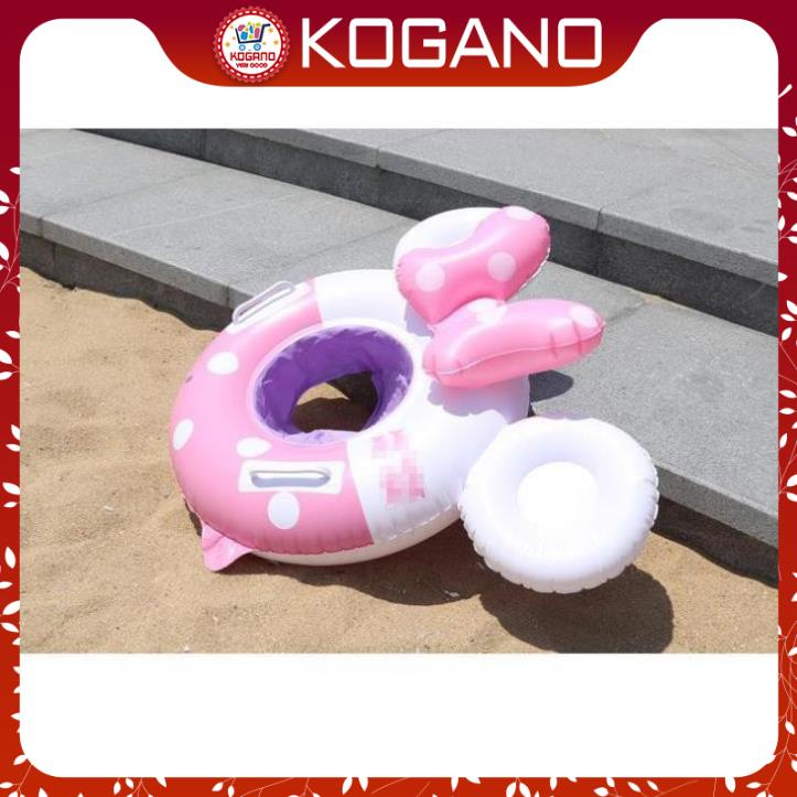 Phao Bơi Cho Bé KOGANO Phao Bơi Trẻ Em Xỏ Chân Chống Lật An Toàn Bơi Lội Họa Tiết Mickey SS-001188