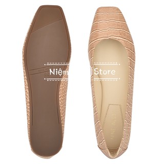 Giày búp bê Nine.West mũi vuông xuất xịn