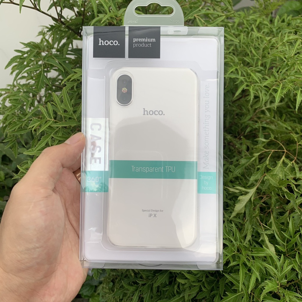 Ốp Lưng Trong Suốt Hoco Cho iPhone X-XS, XSMax, 11, 11Pro, 11ProMax, 12Mini, 12- 12Pro, 12Pro Max, 13, 13Pro, 13ProMax