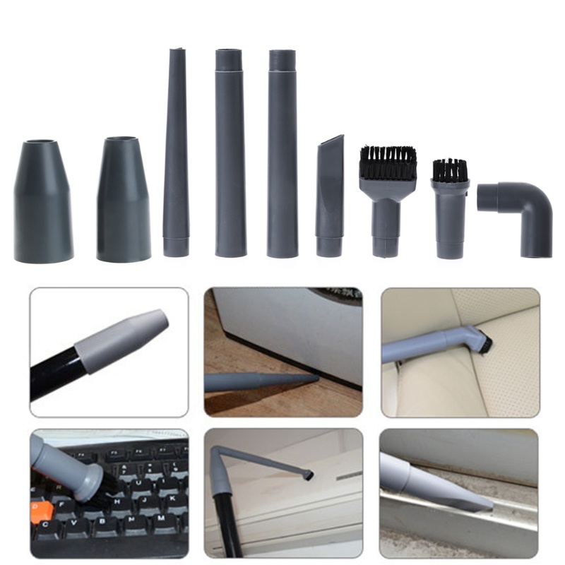 Set 9 Đầu Cọ Nhựa Đa Năng Cho Máy Hút Bụi