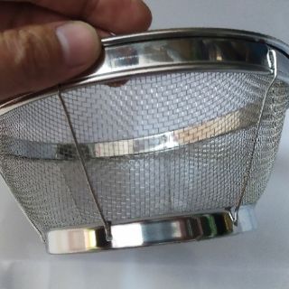 Bộ 3 rổ inox (3 size 19-22-25cm)