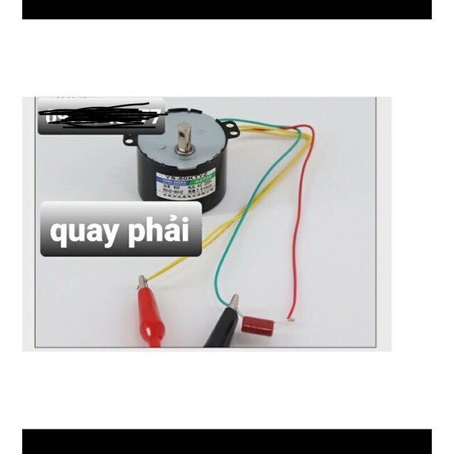 Mô tơ giảm tốc 220v 6W loại 10 vòng/phút 50KTYZ
