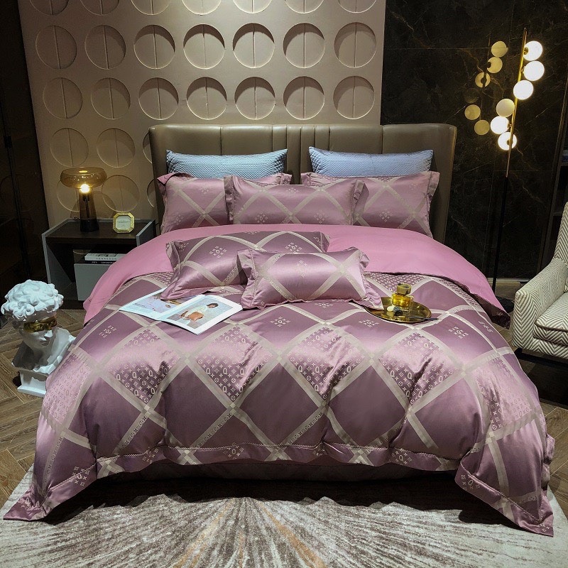 Bộ chăn ga gối gấm cao cấp in hoạ tiết sang trọng,bộ gấm 4 món cao cấp in hoa sang trọng và quý phái