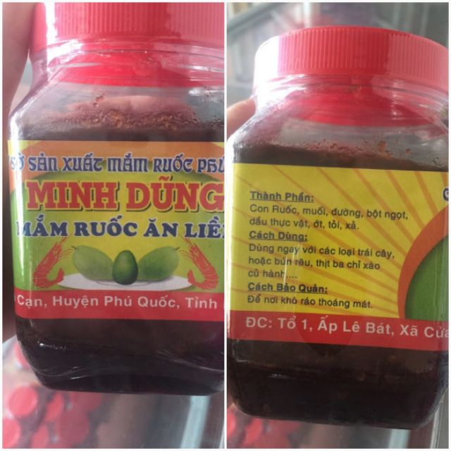 Mắm ruốc Phú Quốc chế biến sẵn 400g