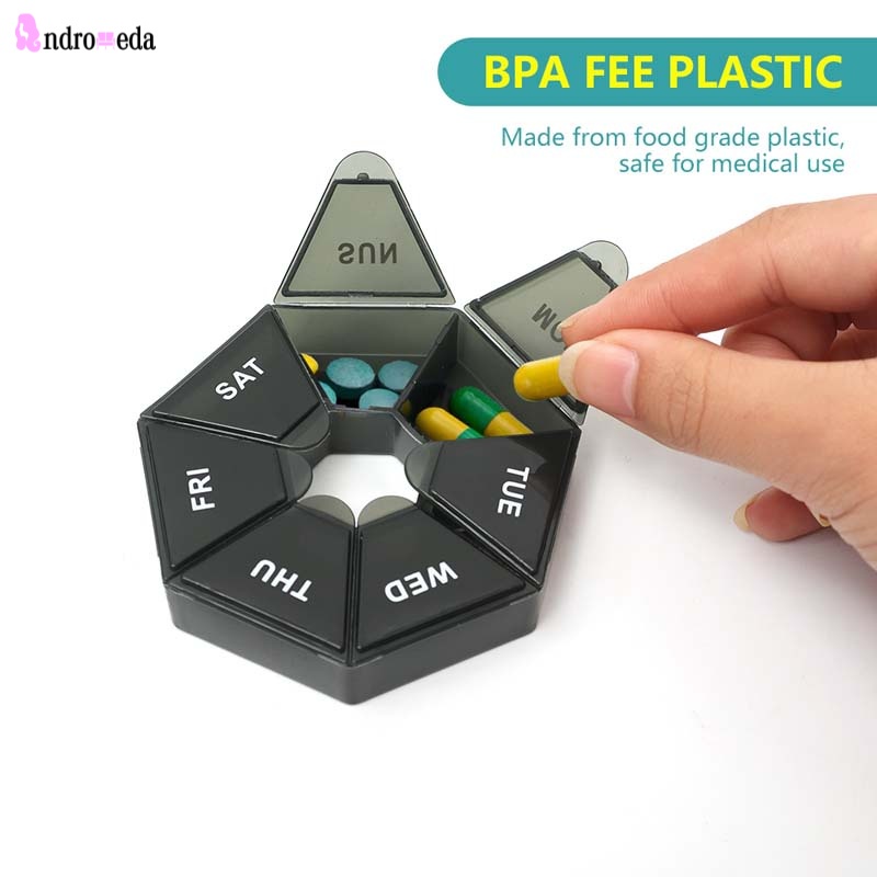 Hộp đựng thuốc 7 ngày tiện lợi cho người cao tuổi