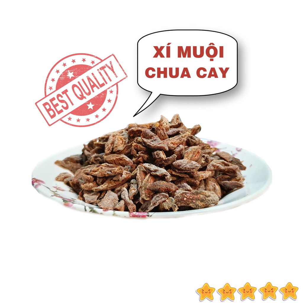 100g dùng thử các loại mứt ô mai, xí muội, trần bì, me NUTTY NICE đồ ăn vặt siêu ngon