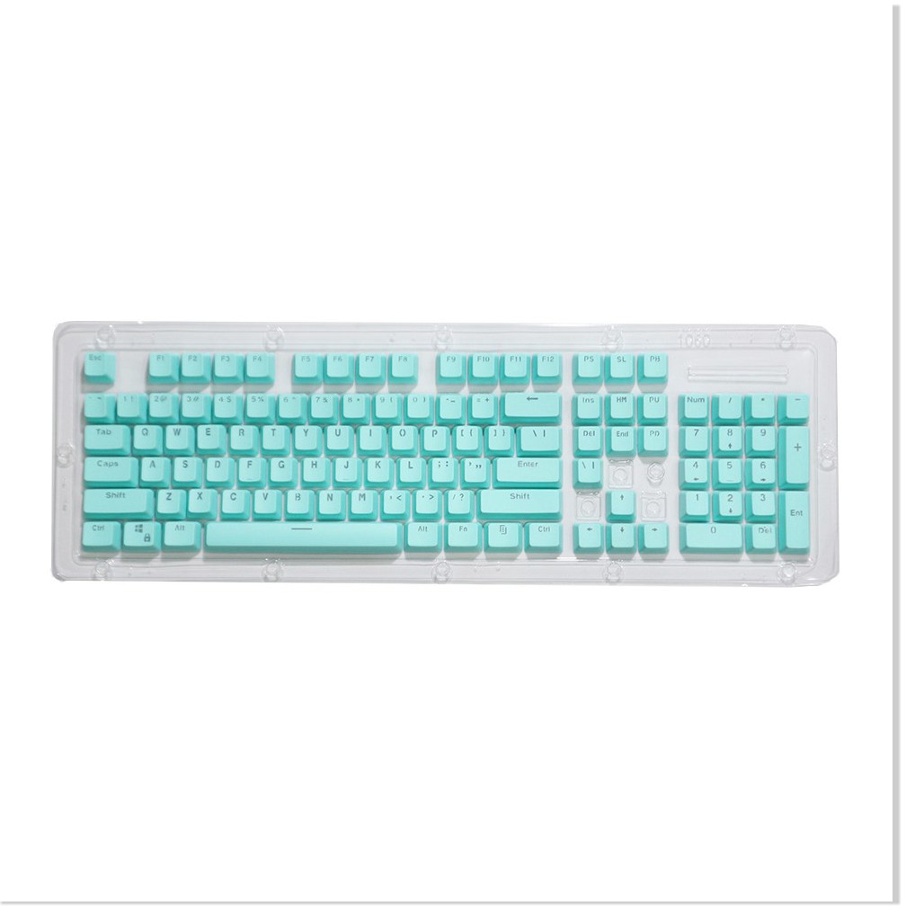 SET KEYCAP PBT DOUBLESHOT 104 PHÍM CHẤT LƯỢNG CAO CẤP ĐỦ MÀU XUYÊN LED