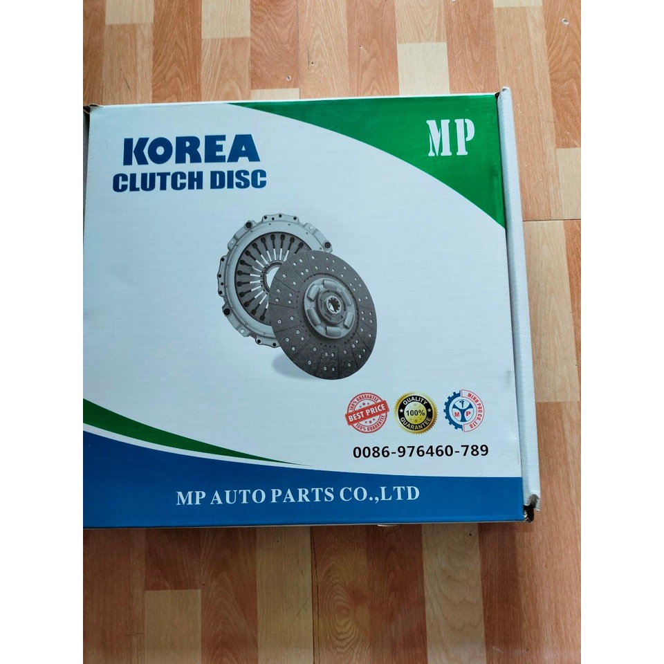 Lá côn (đĩa ly hợp) xe ben Dongfeng, Cheng long tải thùng, đường kính ngoài 430mm, 10 rơ nia, óc 50.8 mm, Hàng MP