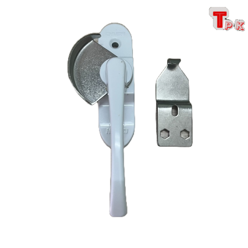 Khóa Sò Chugn Việt Pháp loại 1, tai inox to màu trắng