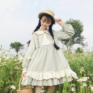 ĐẦM LOLITA TAY DÀI ULZZANG