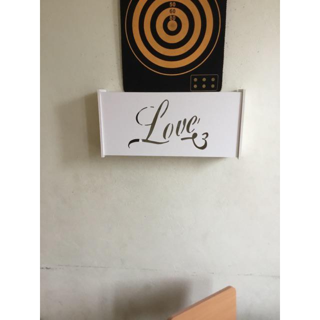 [SIÊU RẺ] HỘP KỆ WIFI CHỮ LOVE IG346