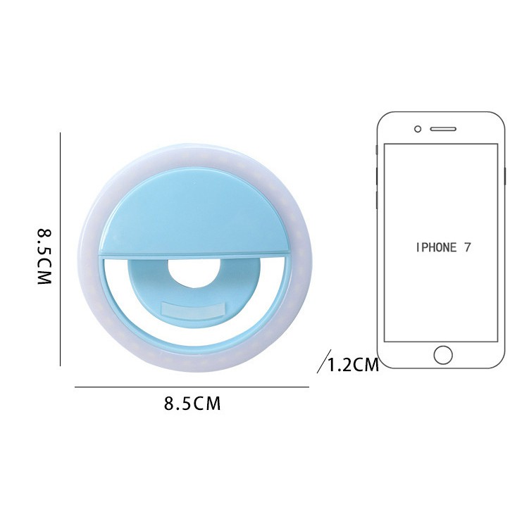 Đèn LED Selfie - Đèn Chụp Ảnh Tự Sướng