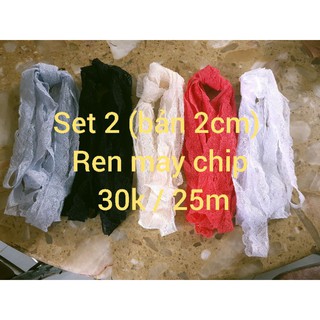 Ren chun may viền bra,chip