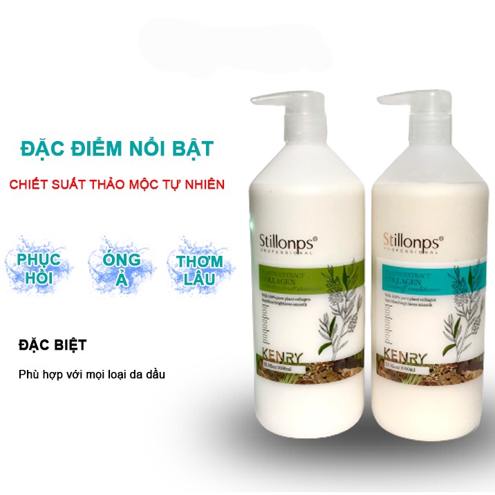 Dầu gội dưỡng sinh STILLONPS KENRY 1000ml hương nước hoa quyến rũ chính hãng Camy Shop68