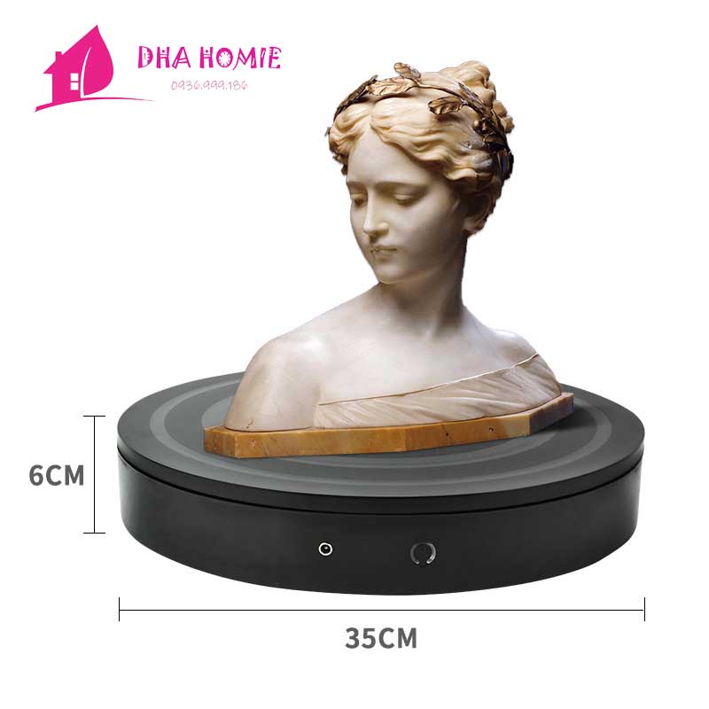 Đế xoay trưng bày sản phẩm chịu tải 80kg - Bảo hành chính hãng PULUZ - DHA HOMIE