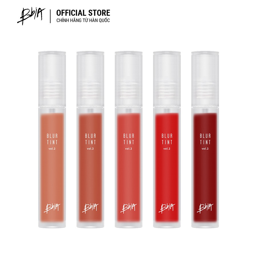 Son kem Bbia Blur Tint Version 2 (5 màu) 4.4g - Bbia Offical Store