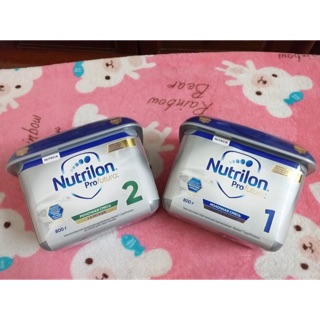 Sữa Nutrilon bạc lùn, lon 800g xách tay Nga chuẩn có Bill