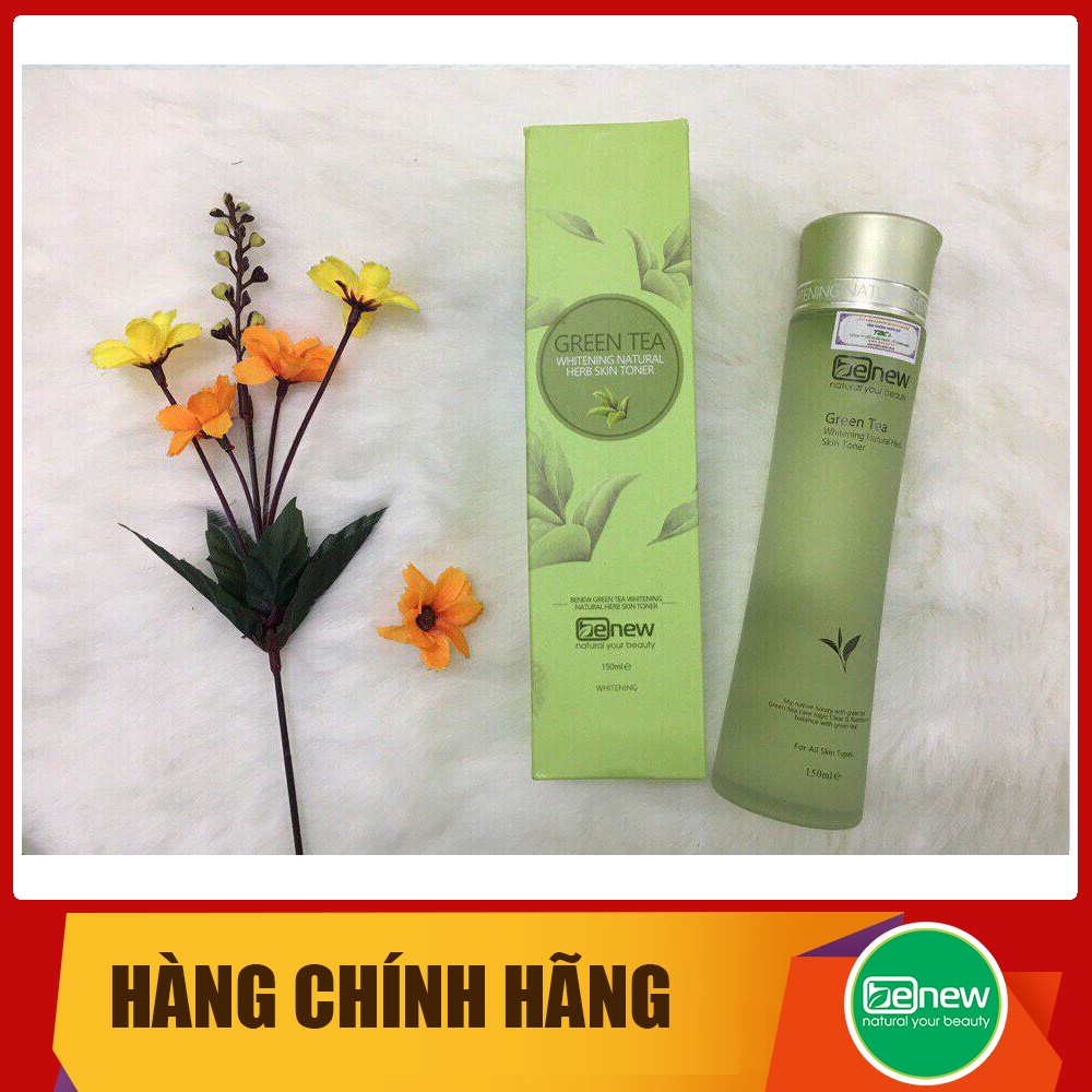 Nước hoa hồng trà xanh Benew Green tea toner 150ml