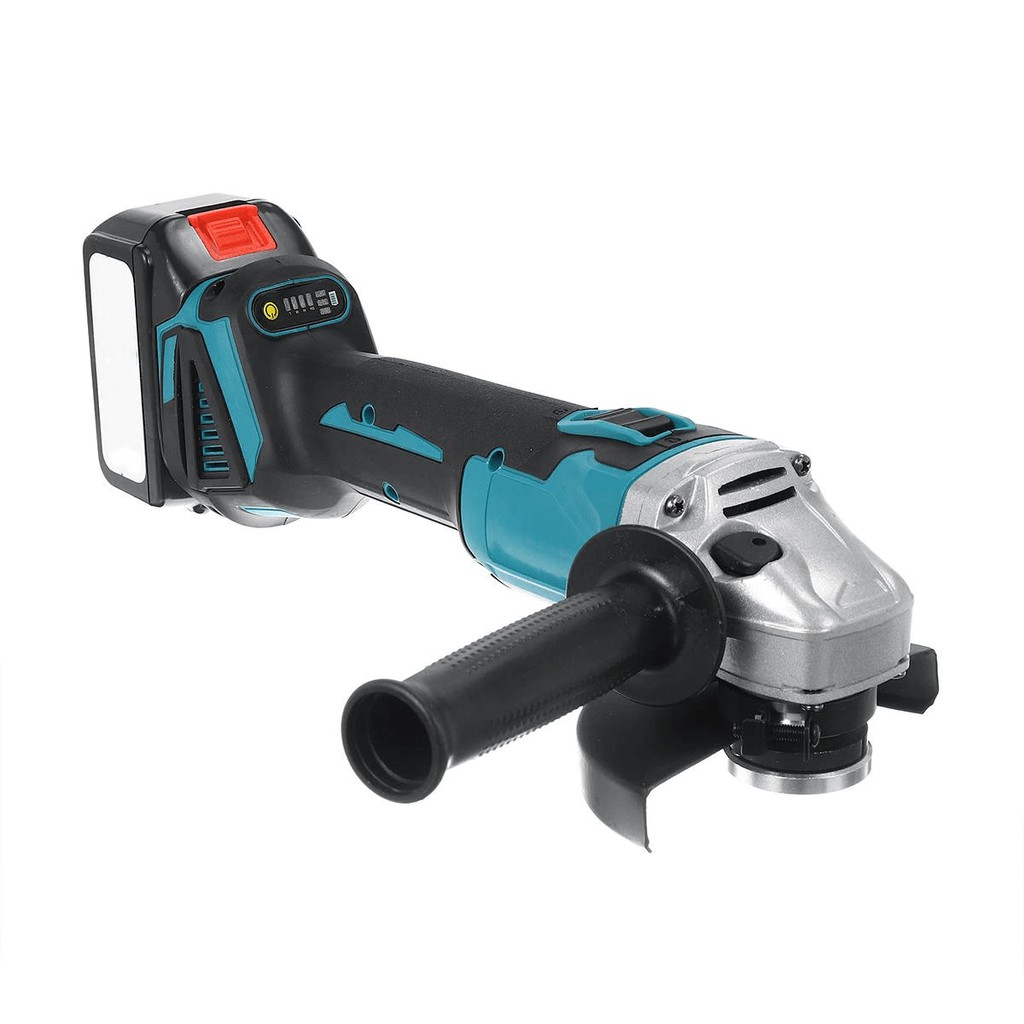 Máy mài, cắt Makita 198V (AG125DWE) – Máy mài góc, máy cắt cầm tay dùng pin – 2 pin 10 cell 1 sạc – Đầu 12.5mm–3 chế độ