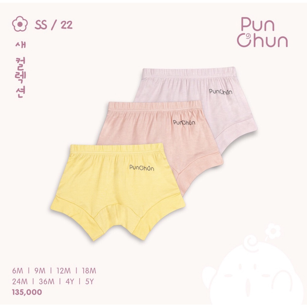 Punchun Set 3 chiếc quần bom SS2022D03