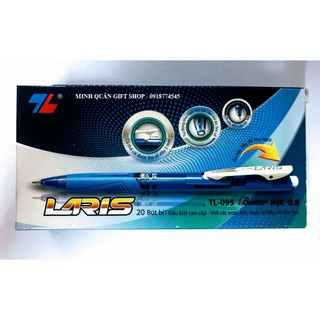 01 hộp Bút Bi TL 095 Laris - 20 cây bút - đầu bi 0.5mm