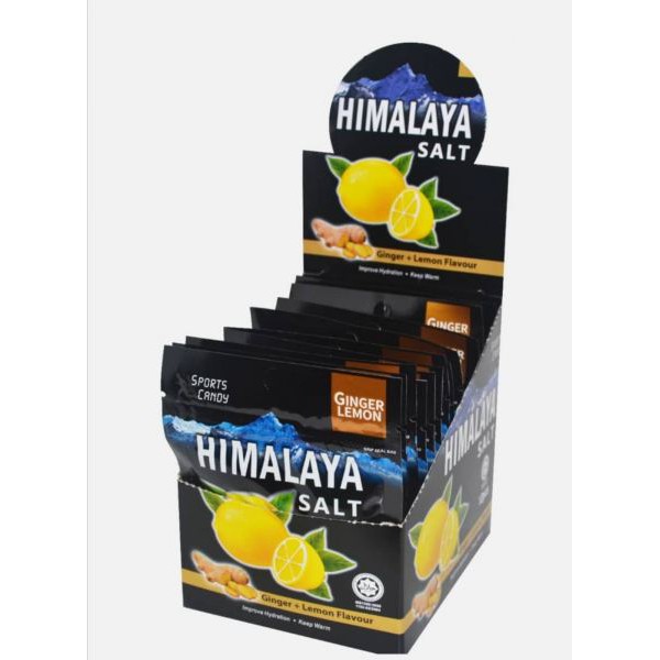 KẸO CHANH GỪNG HIMALAYA MALAYSIA HỘP 12 GÓI