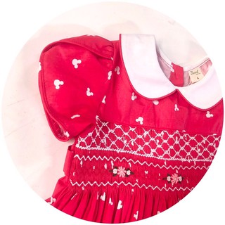 Váy smock sang chảnh cho bé gái