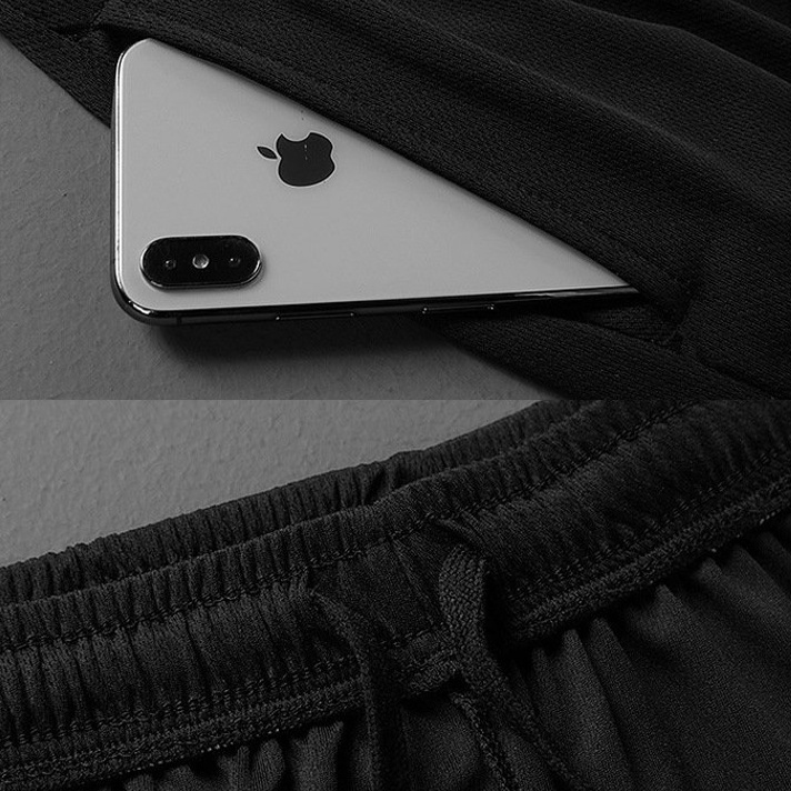 Adidas Set Đồ Thể Thao Áo Thun Cổ Tròn + Quần Short Thoáng Khí Nhanh Khô Size M-5XL Thời Trang Cho Nam