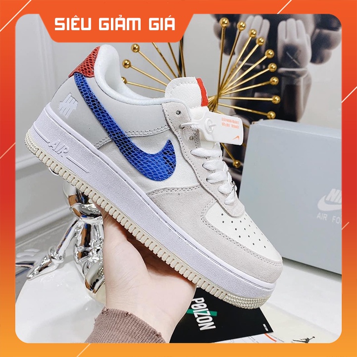 Giày thể thao nike AF1 Duck Vệt xanh da lộn phối đồ nam nữ siêu chất hot new 2022 Full Box Bill sz 36-43 bản đẹp