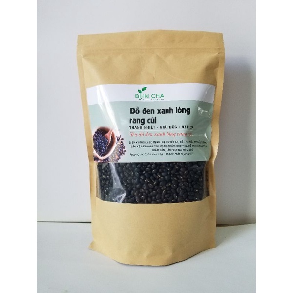 1kg đỗ đen xanh lòng rang củi