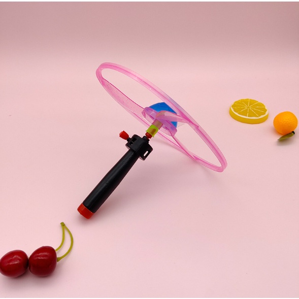 ĐỒ CHƠI TRẺ EM CHONG CHÓNG KÉO UFO 16CM