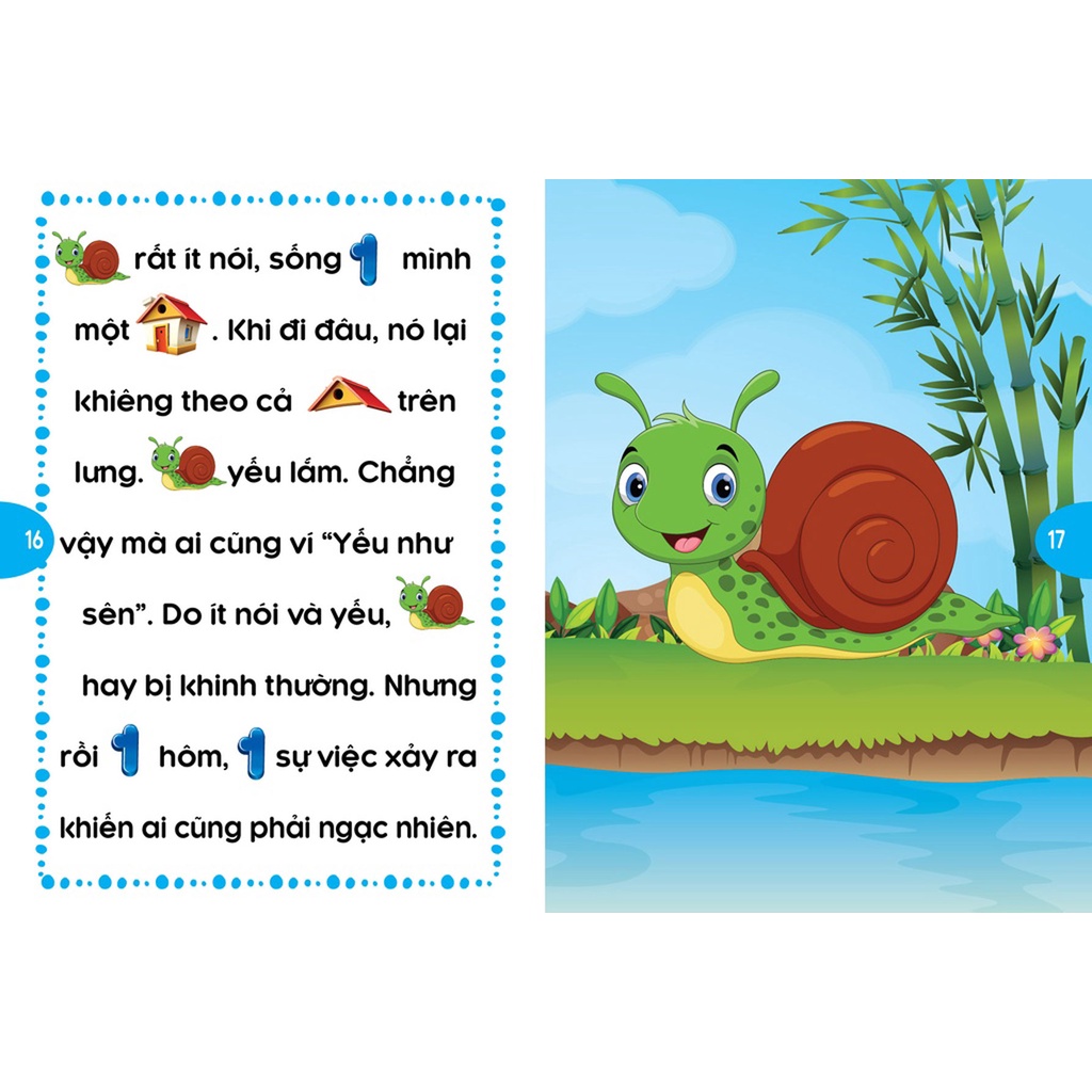 Sách - Truyện đọc bằng hình ảnh - Ngụ ngôn Việt Nam - Tập 1