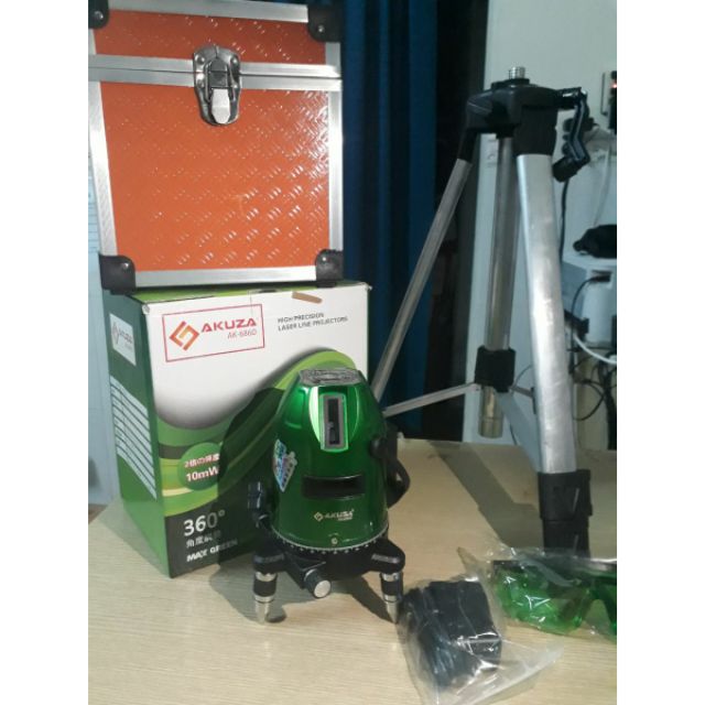 Máy bắn tia laser xanh akuza