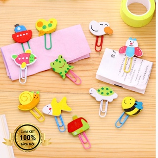Bookmark cài hình động vật ngộ nghĩnh cho bé
