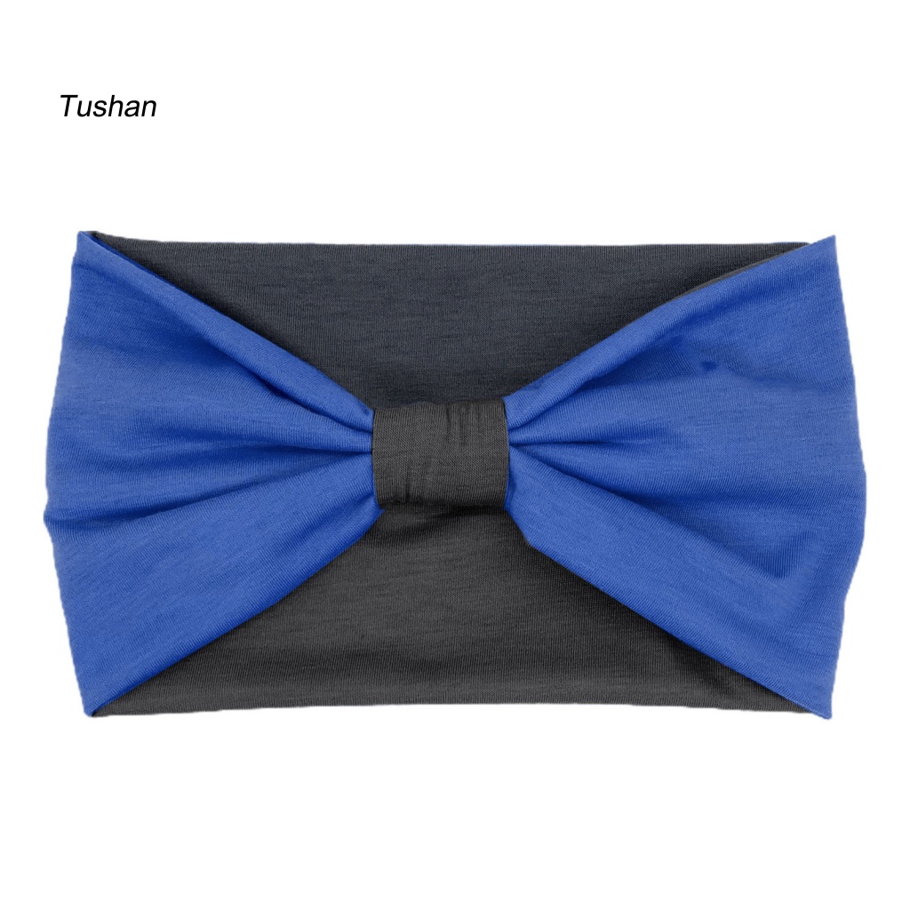 Băng Đô Thể Thao Co Giãn Chống Nhăn Thắt Nơ