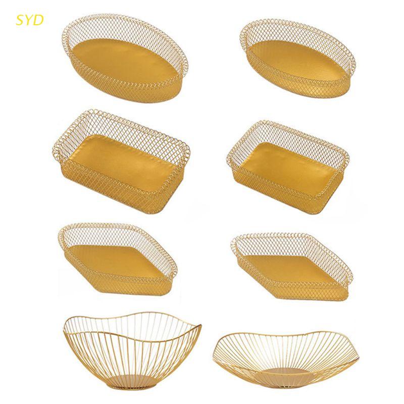 Rổ Kim Loại Đựng Trái Cây Phong Cách Bắc Âu Trang Trí Bàn Ăn