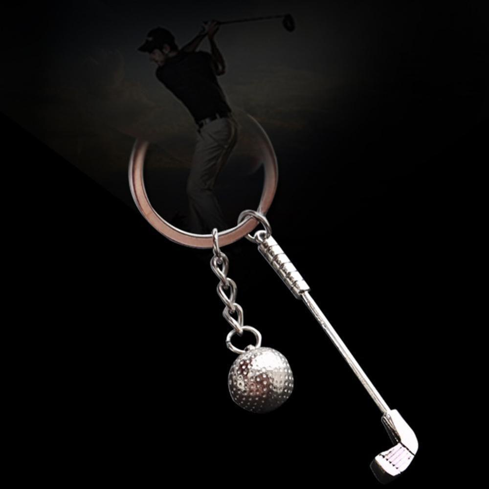 Móc Khóa Quả Bóng Golf Bằng Kim Loại Chất Lượng Cao
