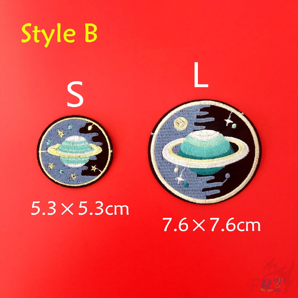 Tấm thêu vá họa tiết NASA dùng trang trí độc đáo