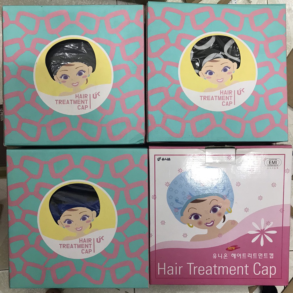 MŨ HẤP DẦU HÀN QUỐC CAO CẤP UNION HAIR TREATMENT