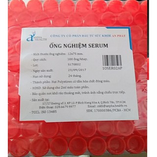 Ống nghiệm Serum Alpha