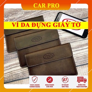 Ví da đựng đăng kiểm, giấy tờ ô tô cao cấp - CAR PRO